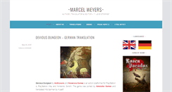 Desktop Screenshot of en.marcel-weyers.de